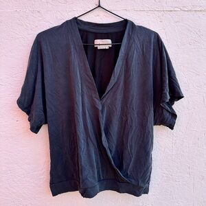 Anthropologie Ayla Surplice Top